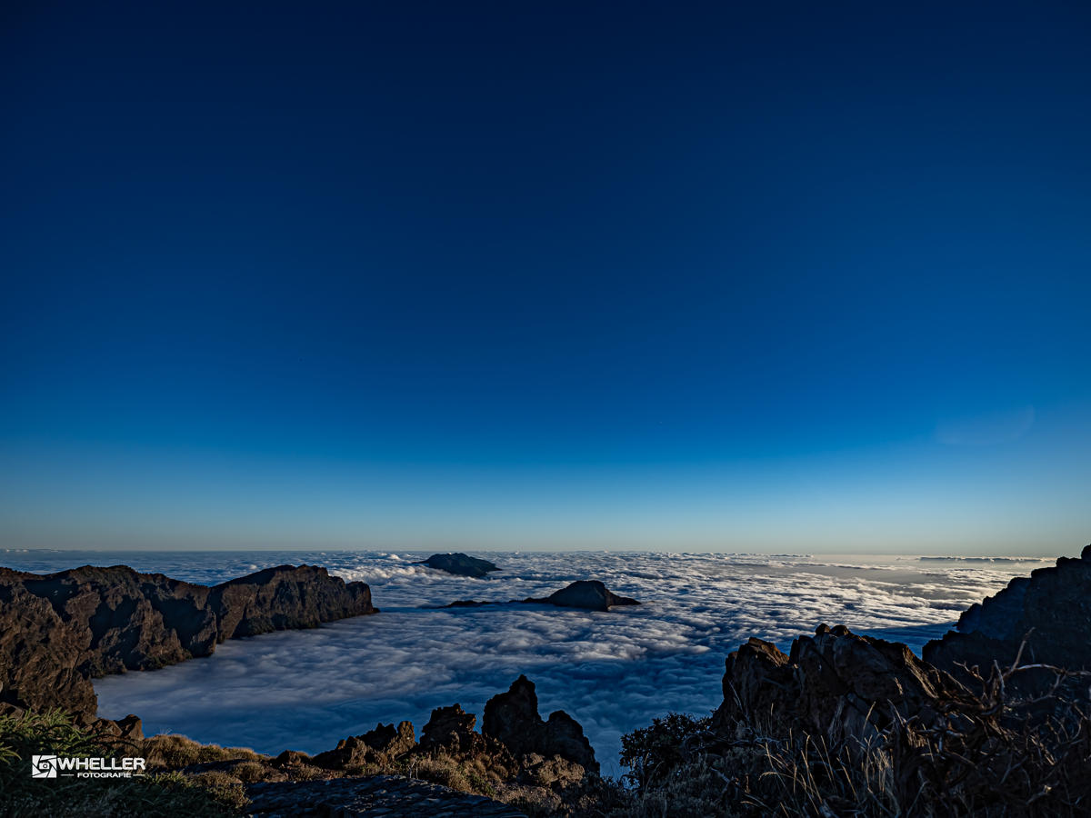 Roque Des Los Muchachos, in der Nähe des Mirador des Andenes